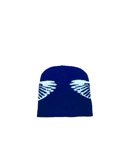 NAVY BLUE RAPTORZ BEANIE