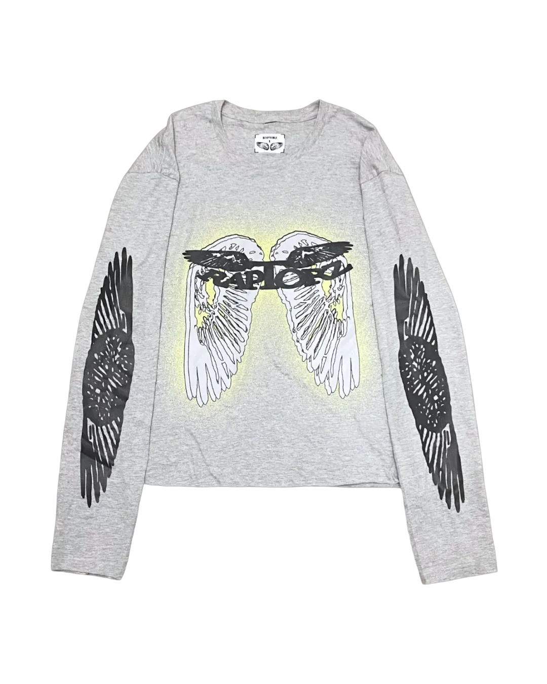 RAPTORZ GREY WING LONGSLEEVE