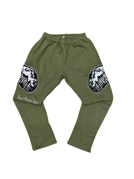 OLIVE GREEN RAPTORZ SIDE WINGS BOTTOMS